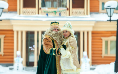 Татарский дед мороз - в гости к деду морозу