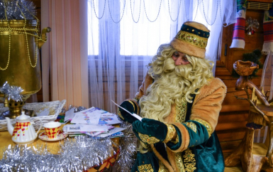 Татарский Дед Мороз - в гости к деду морозу