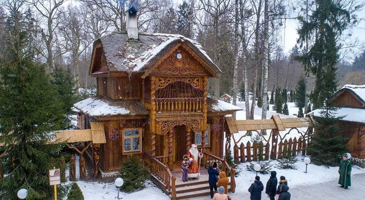 Белорусский Дед Мороз - резиденция Белорусского Деда Мороза в Беловежской  пуще